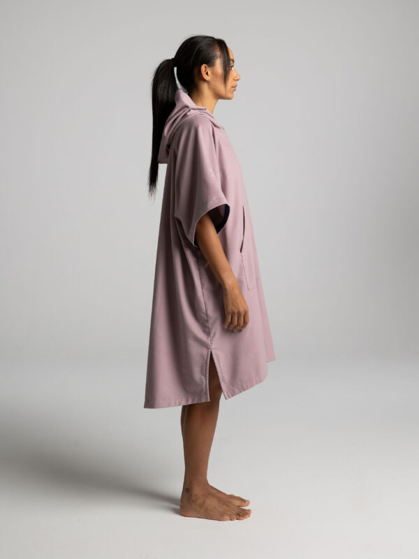 Quick Dry Microfibre pončo - Salty Pink - Image 6