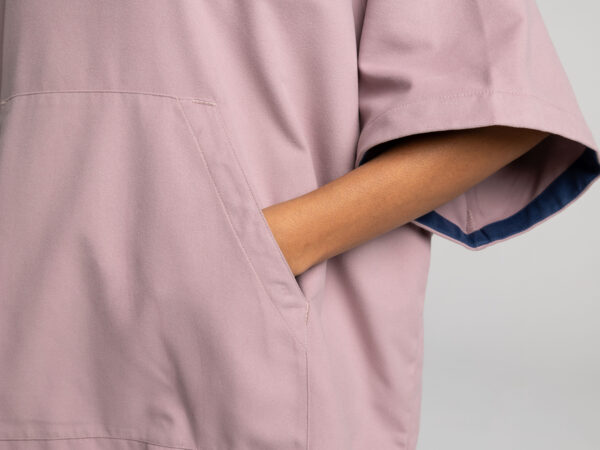 Quick Dry Microfibre pončo - Salty Pink - Image 8