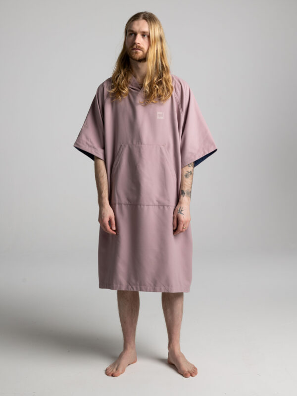 Quick Dry Microfibre pončo - Salty Pink - Image 11