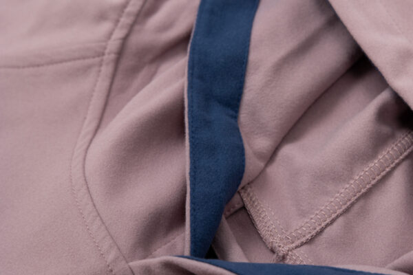 Kids Quick Dry Microfibre poncho - Salty Pink - Image 3