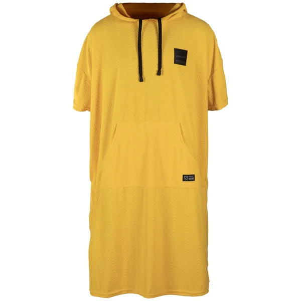 Pārģērbšanās pončo - Mustard - Image 3