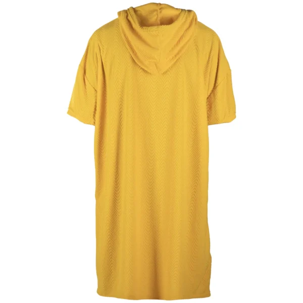 Pārģērbšanās pončo - Mustard - Image 6