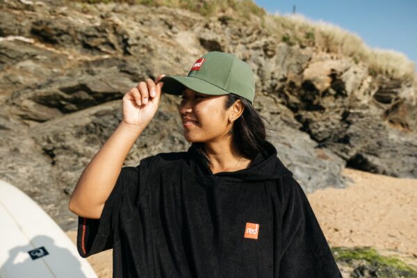 Towel poncho change robe - Stealth Black - Image 15