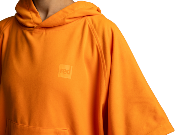 Quick Dry Microfibre poncho - Bitter Orange - Image 4