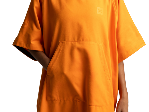 Quick Dry Microfibre poncho - Bitter Orange - Image 5