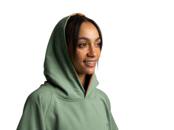 Quick Dry Microfibre poncho - Sage Green - Image 7