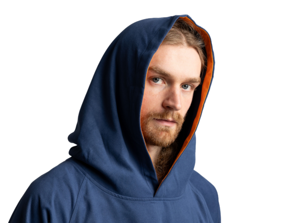 Quick Dry Microfibre pončo - Admiral Blue - Image 7