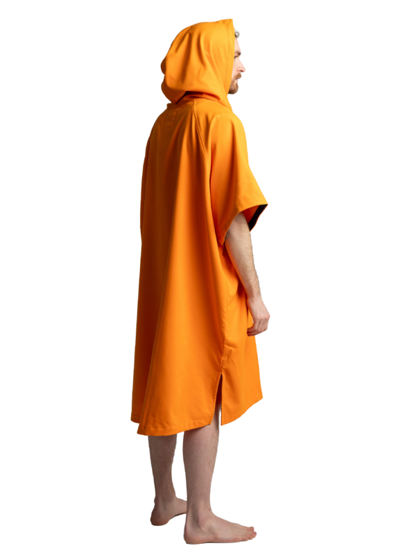 Quick Dry Microfibre poncho - Bitter Orange - Image 7