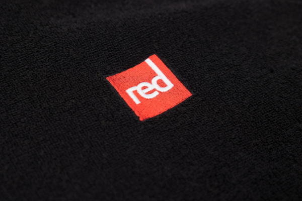 Towel poncho change robe - Stealth Black - Image 9