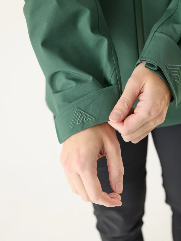 AR Hardshell Jacket Dark Green | Women - Image 3