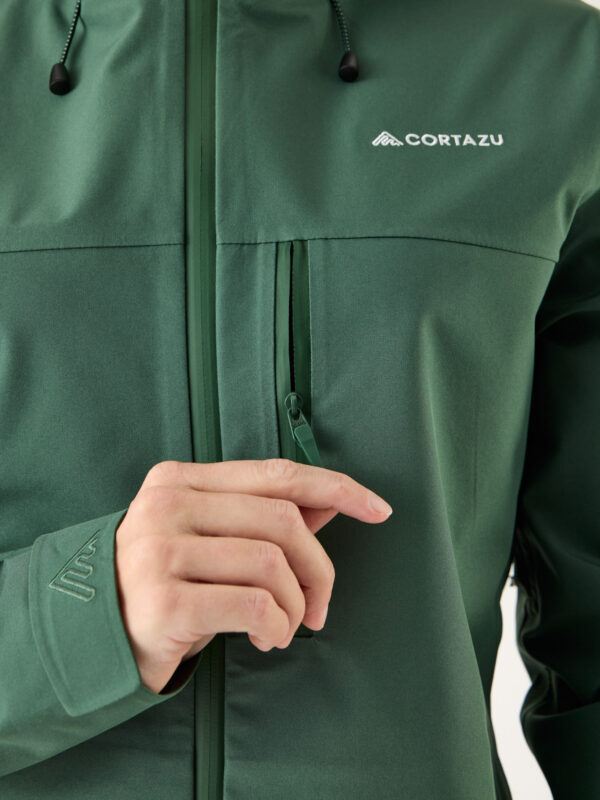 AR Hardshell Jacket Dark Green | Women - Image 4