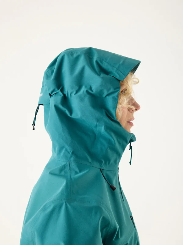 AR Hardshell Jacket 10M Teal | Women - Image 7
