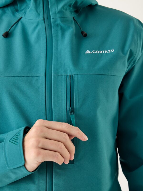 AR Hardshell Jacket 10M Teal | Women - Image 9